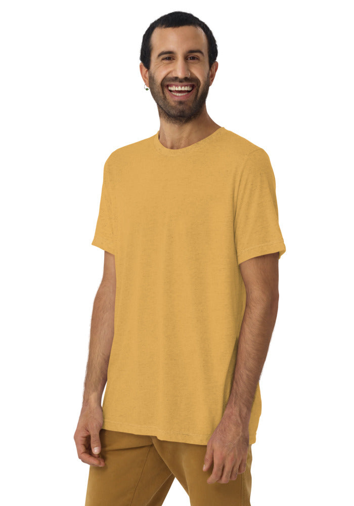 Mustard Triblend 2XL